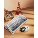 خرید کیبورد GravaStar Mercury K1 - بی‌سیم - سوییچ مکانیکی خطی با قابلیت تعویض سریع - نسخه Gradient White